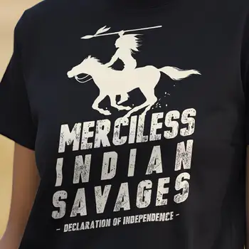 Negailestinga Indijos Laukiniai Nepriklausomybės Deklaracijos Citata Marškinėliai