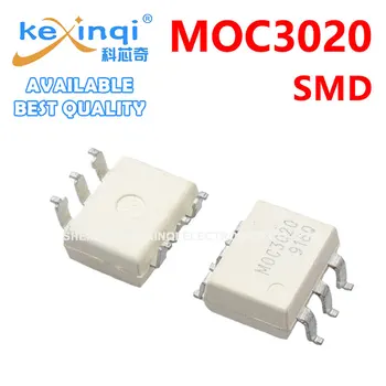 10vnt MOC3020 SMD MOC3020 CINKAVIMAS SMD SOP6/ DIP6 Trijų terminalo Dvikryptis Tiristoriaus Optocoupler