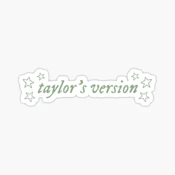 Taylors Versija Raudona Albumą 10VNT Lipdukai Kambarį Nešiojamas Lango Sienos Juokinga Bagažo Dekoracijas, Mielas Anime Automobilį