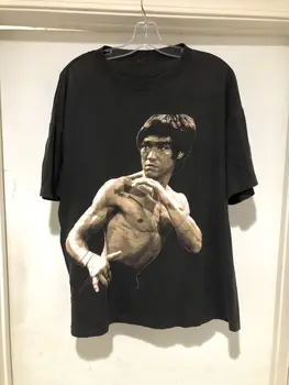 Derliaus 90S Bruce Lee Rap Tee Marškinėliai Xl Dvipusis Mosquitohead Jackie Chan