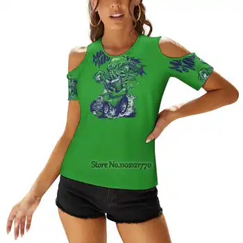 Mašina Beprotybė Moterys, Print T-Shirt Vasaros Atsitiktinis Viršūnes Streetwear Marškinėliai Korėjos Viršūnes Cthulhu Kthulhu H P Vyresnysis Dievai Siaubo