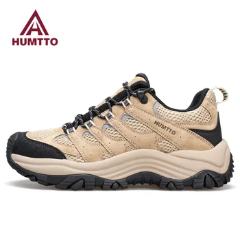 HUMTTO Lauko Vaikščiojimo batai vyrams, priešslydžio sistema lengvi kalnų medžioklės laipiojimo sportbačiai kvėpuojantis atsitiktinis sporto vaikščiojimo batai