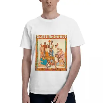 vyrai t-shirt Stiklo Gyvūnai - albumo viršelio Klasikiniai Marškinėliai custom t shirts, kurti savo vasaros drabužių vasaros vyrai tee-shirt