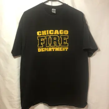 Čikagos Ugnies Departamento Marškinėliai, vyriški Dydis XL