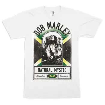 Bob Marley Gamtos Mystic marškinėliai vyriški moteriški Dydžiai