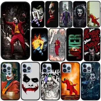 Klounas DC Filmą J-Jokers Padengti Telefono dėklas skirtas Apple iPhone 11 15 Pro XS Max X XR 6 7 8 6S Plus + SE 2022 m. 8+ Funda Minkštas Dėklas