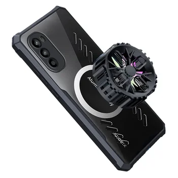 Gamer Telefoną Atveju Motorola Moto G52 G82 Grafeno Šilumos Išsklaidymo Apima Aštuonias Skylutes Orui Skaidrus Plonas Korpusas