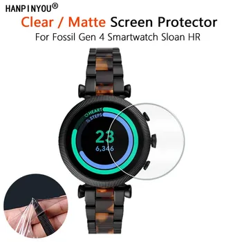 10vnt Iškastinio Gen 4 Smartwatch Sloan HR Ultra Plonas Aišku, Blizgus / Matinis Screen Protector, Minkštas Plonas Filmas -Ne Grūdintas Stiklas