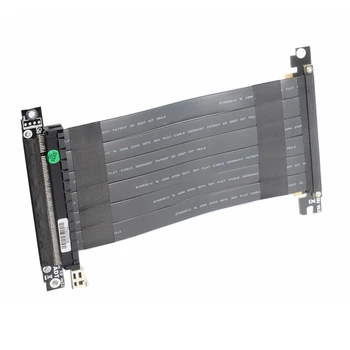 PCIE 3.0 Kabelį PCI-e 16X, kad x16 Adapteris Graphics Vaizdo plokštės ilgiklis Dvigubas Atvirkštinio už ITX Motininę Važiuoklės