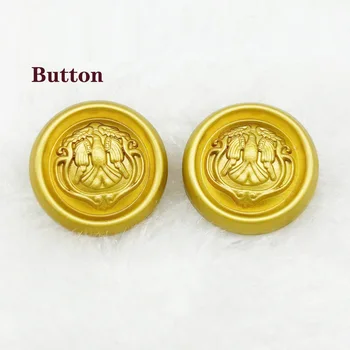 10VNT Rūkas Gold Eagle Modelis Metalo Vertus Siuvami Mygtukai Kailio Švarkelis, Megztinis Trikotažas Mygtukai Priedai 