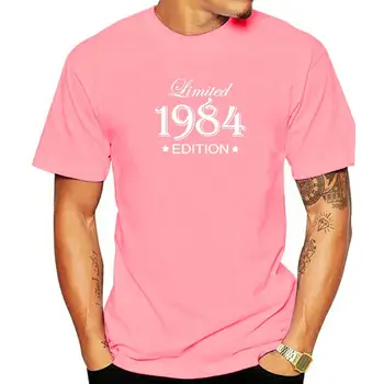 Juokinga 38 Metų Dovanų, Derliaus 1984 Limited Edition Gimtadienio T Shirts Grafinis Medvilnės Streetwear trumpomis Rankovėmis T-shirt